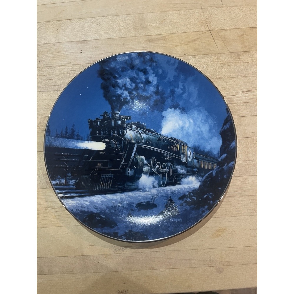 The Hamilton Collection Train Plate - The Empire Builder - Plate No. 4967A